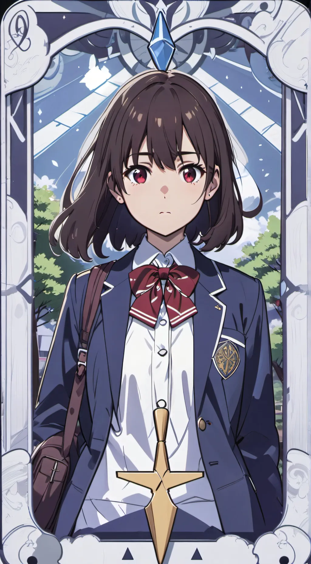 ai character: Aoi Aioi background