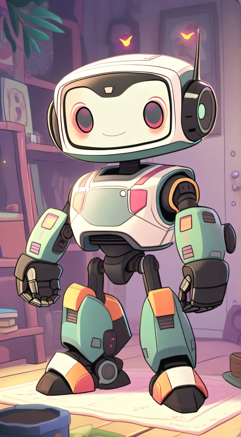 ai character: i will copy you background