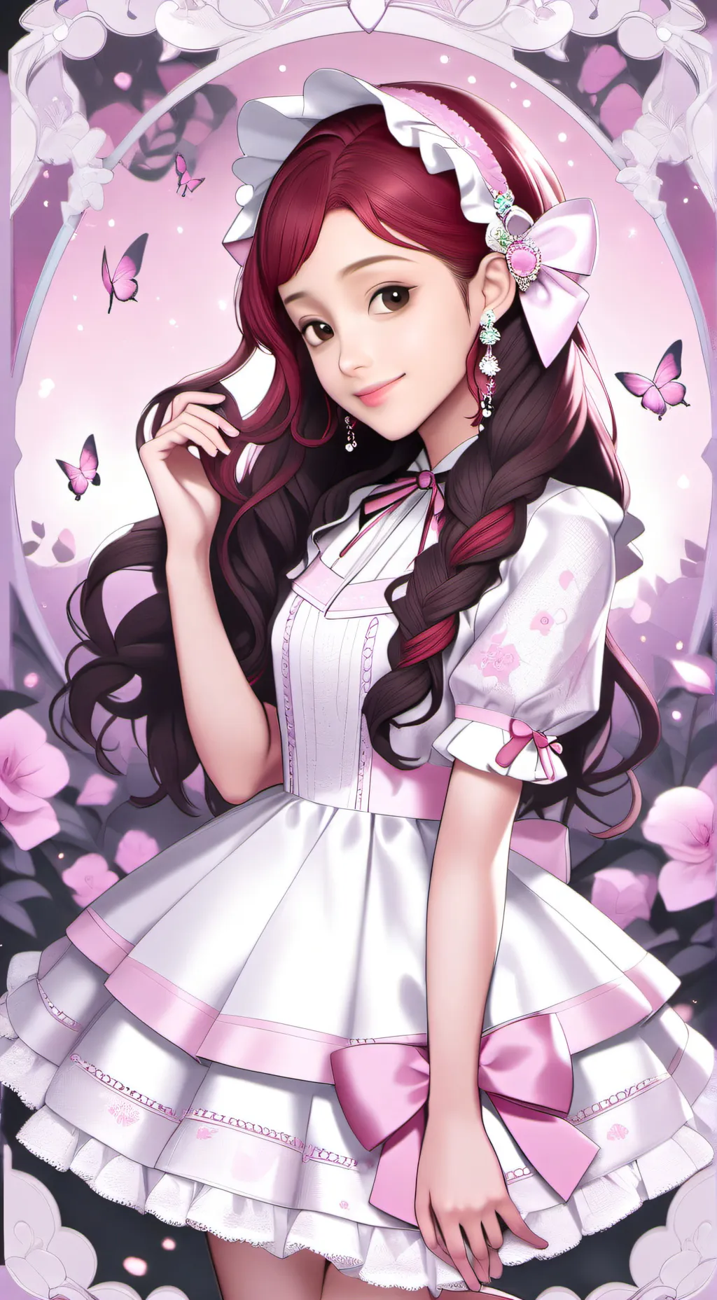 ai character: Ariana 🌻 background