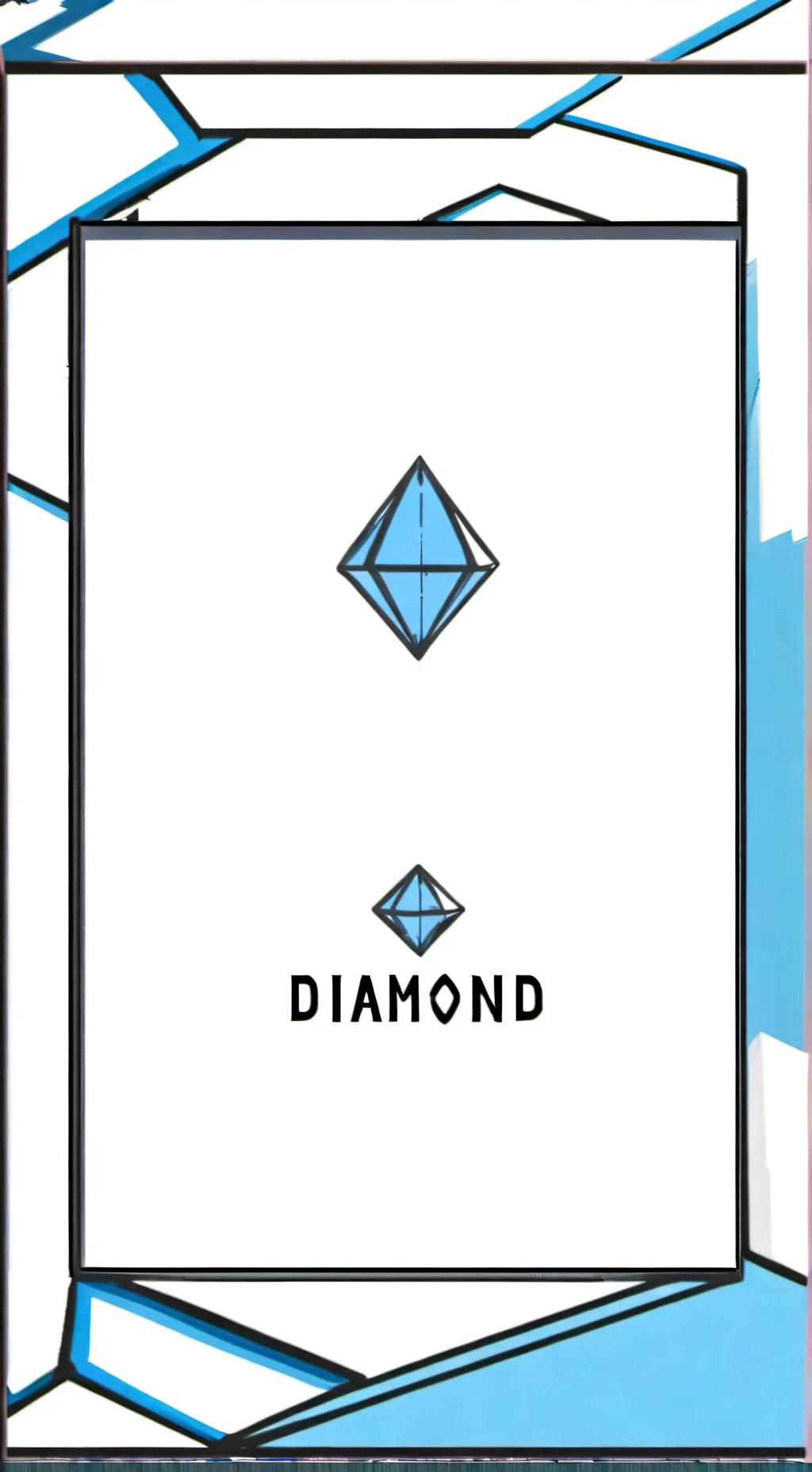 ai character: dimondy background