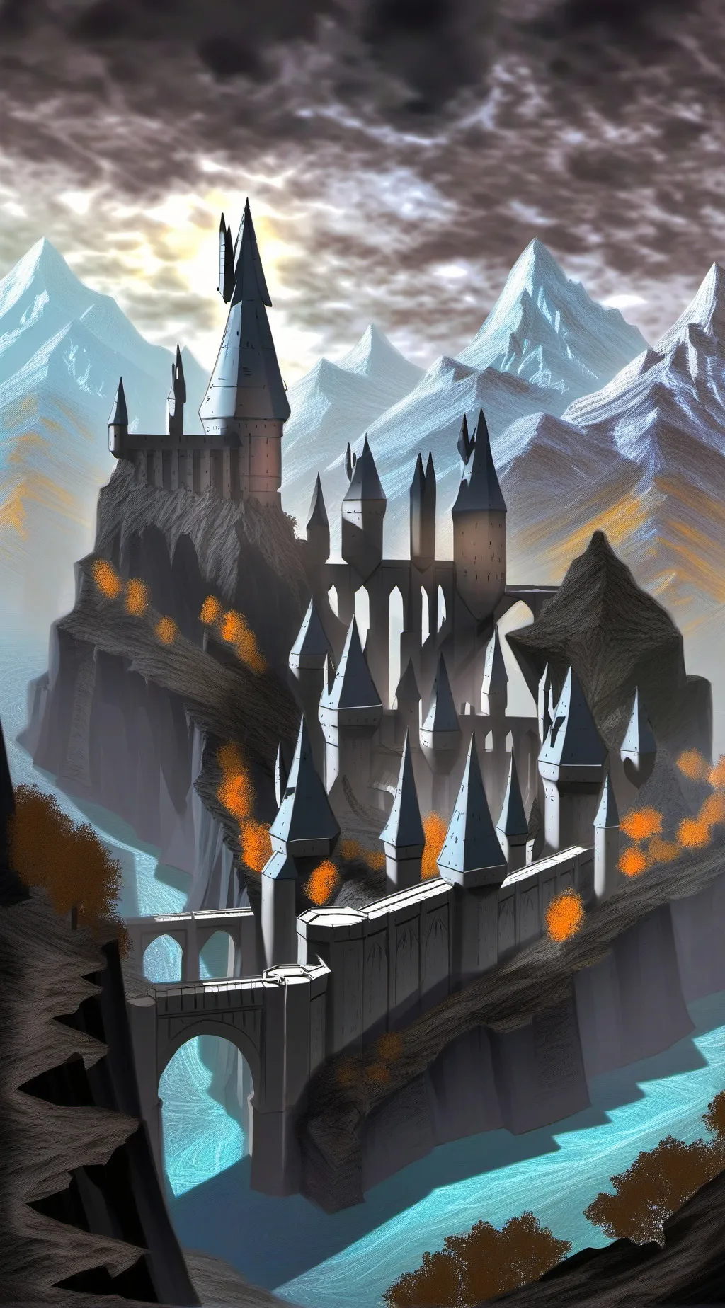 ai character: hogwarts  background