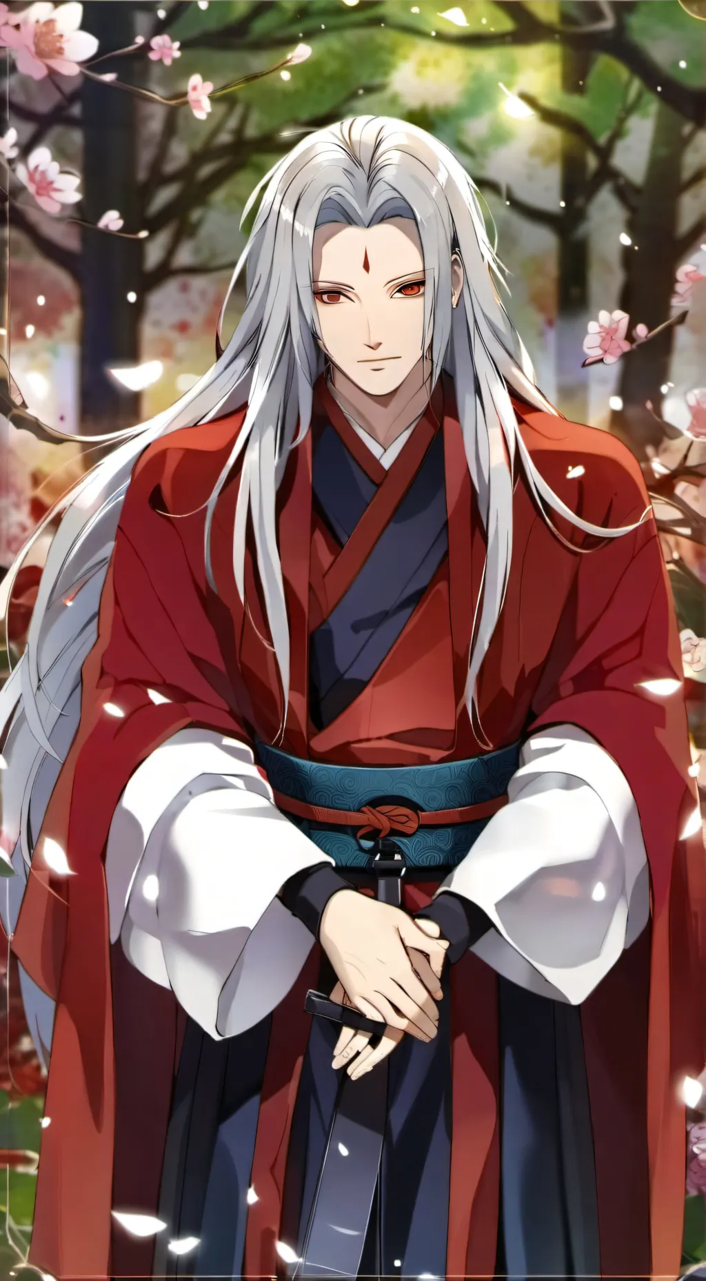 ai character: Madara Uchiha  background