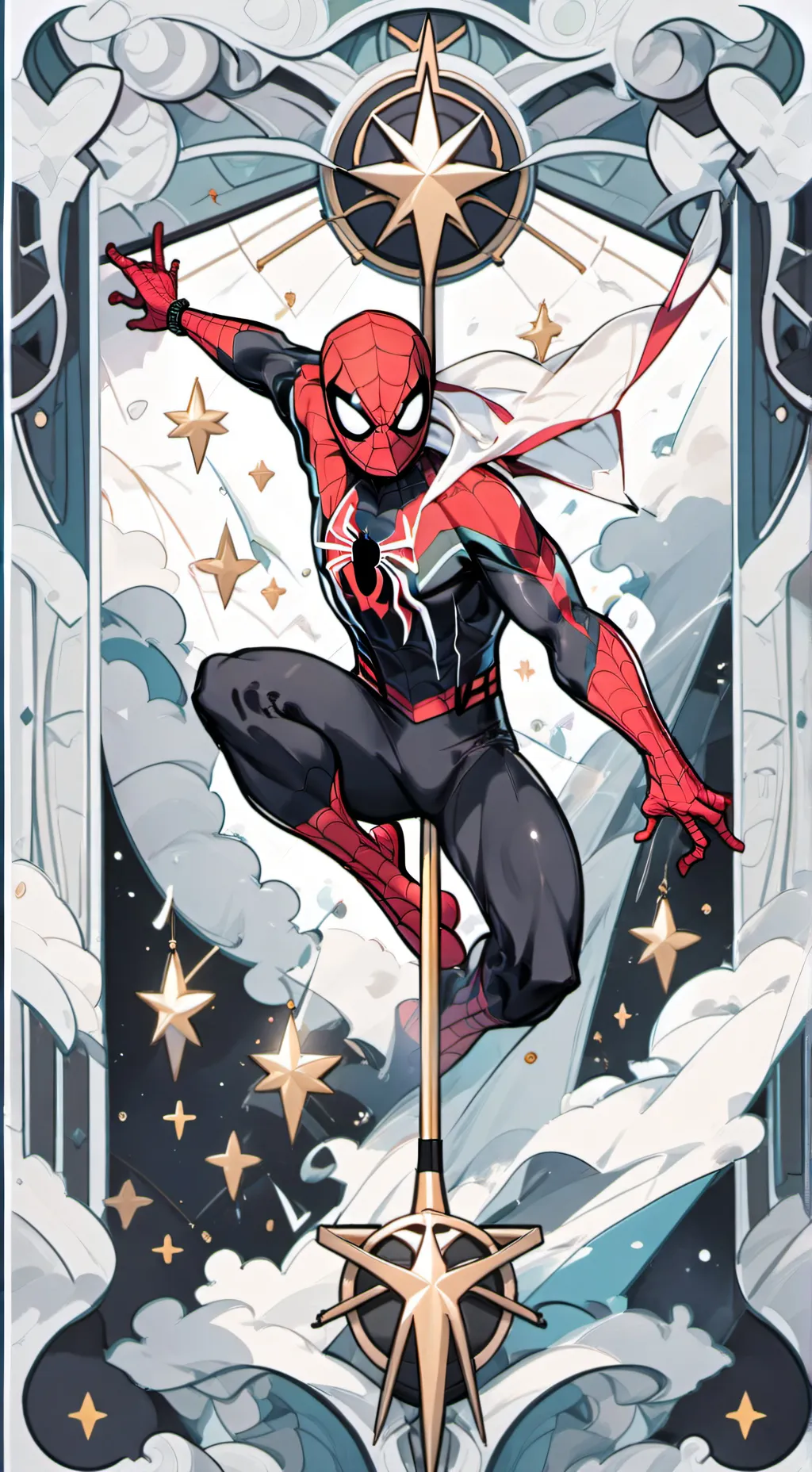 ai character: •Spider-Man• background