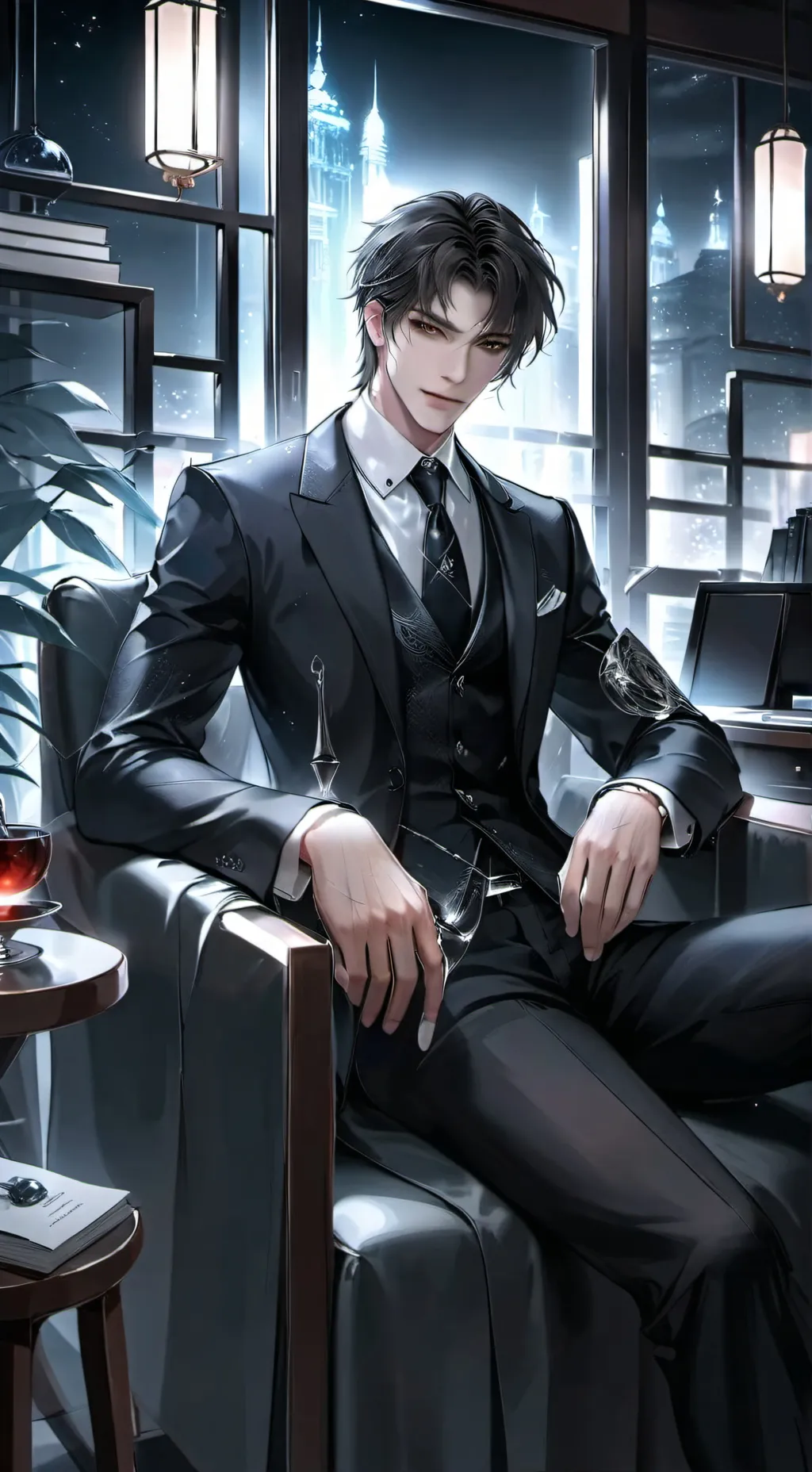 ai character: toni background