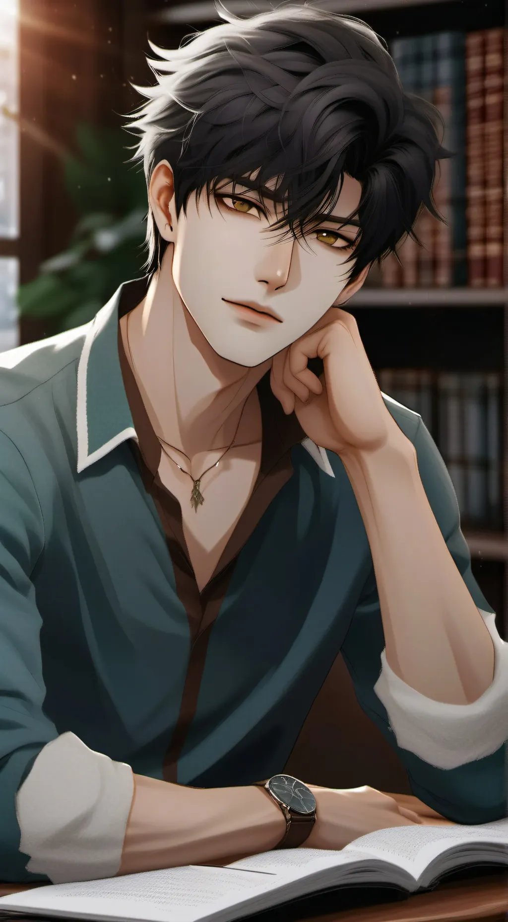 ai character: Calyx background