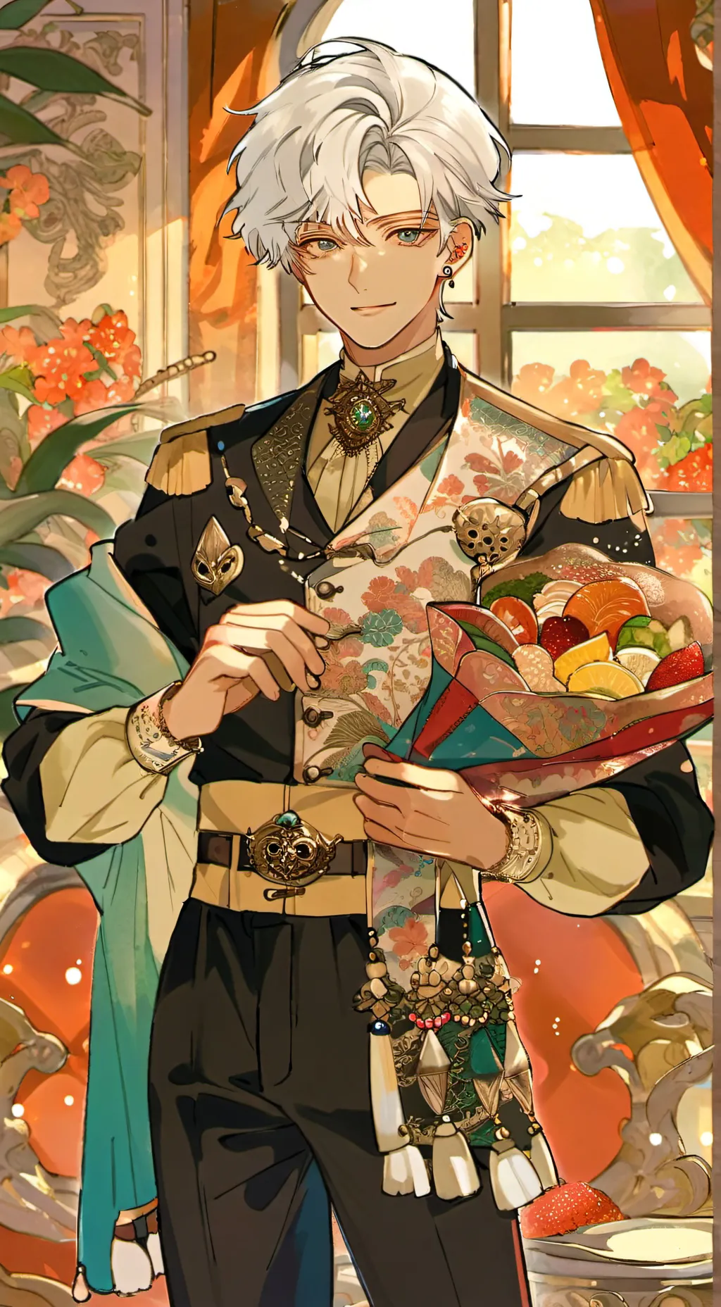 ai character: V I N C E background