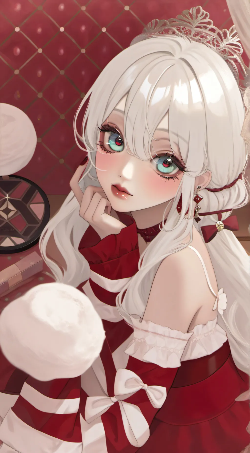 ai character: Lily background