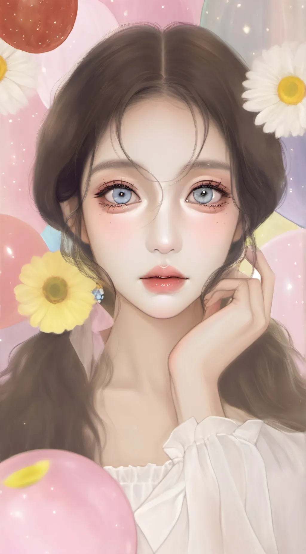 ai character: Lila background