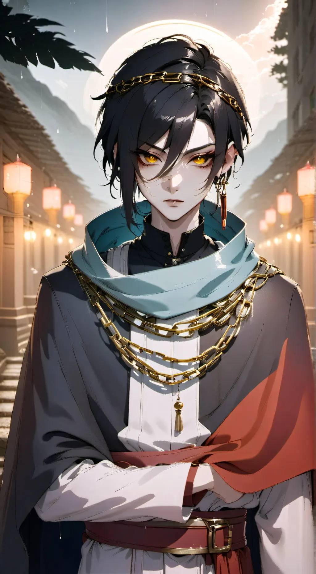 ai character: Nefetari Asimov  background