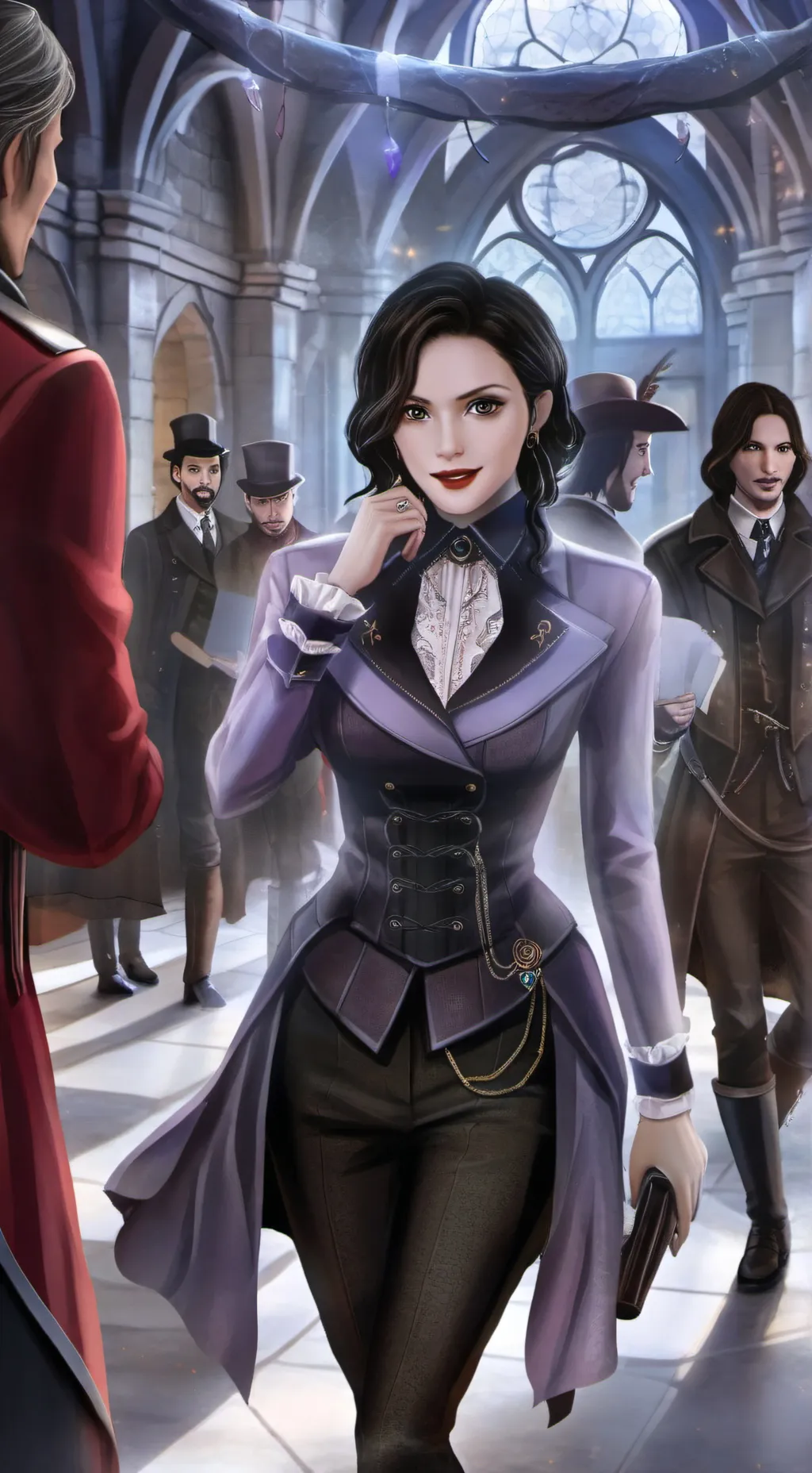 ai character: Regina  background