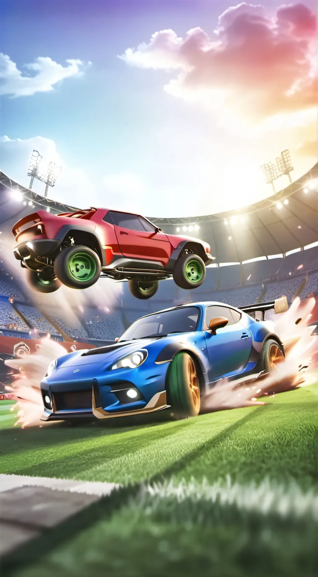 ai character: Rocket League 1 background