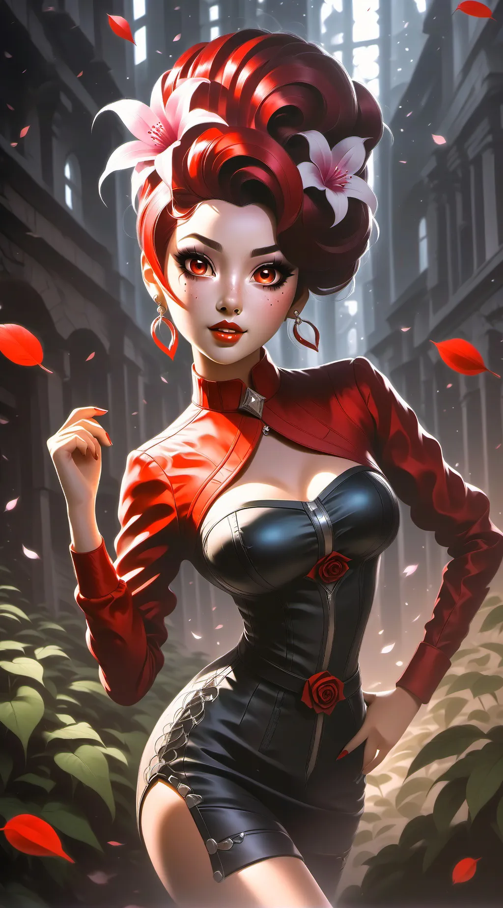 ai character: doll background
