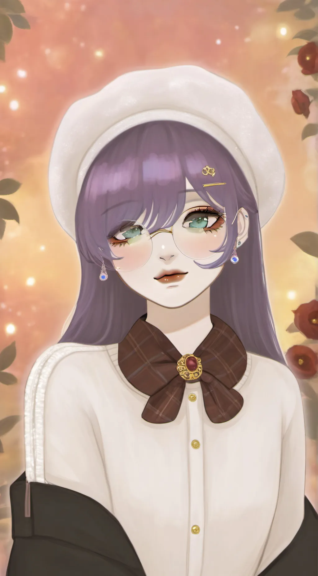 ai character: Light  background