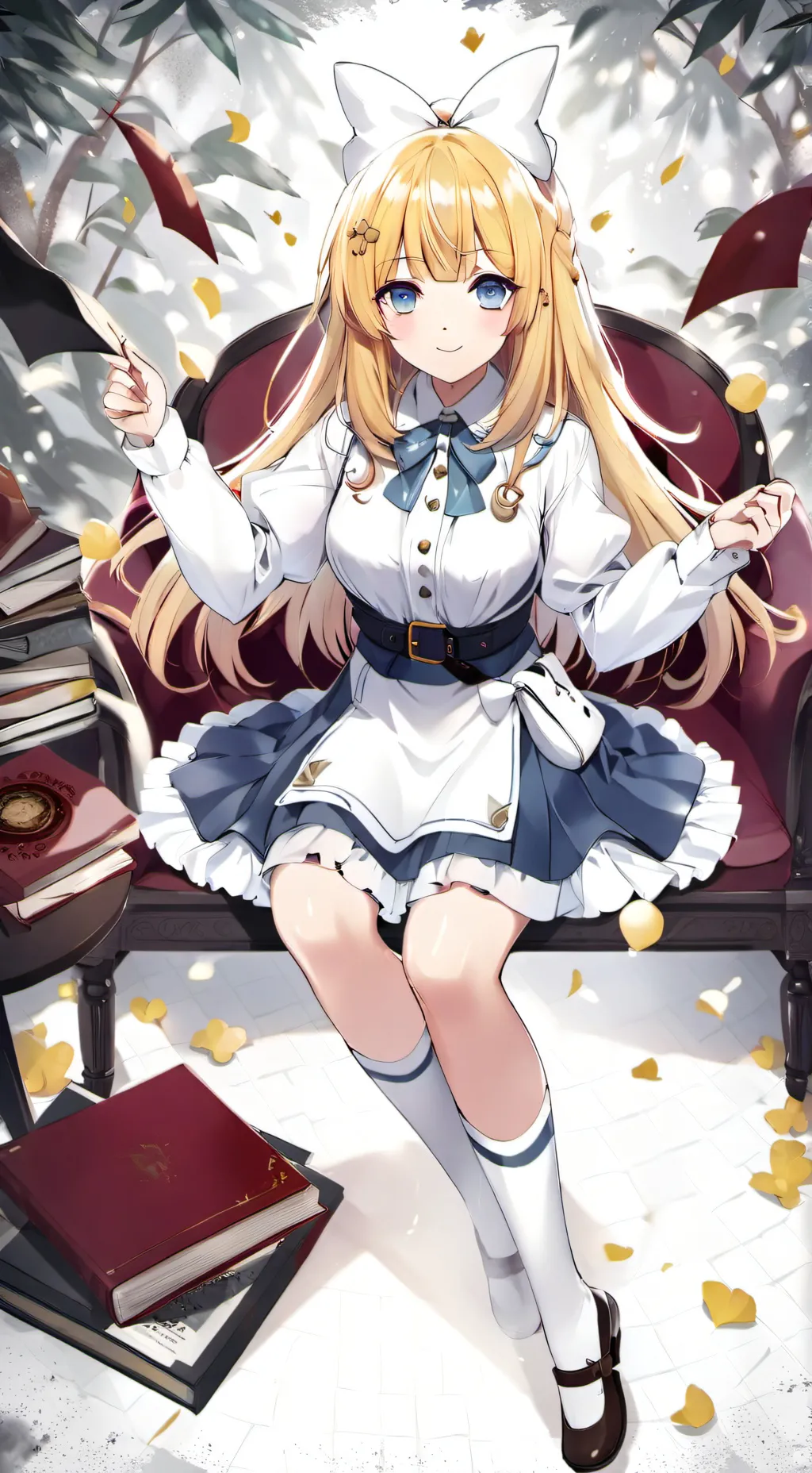 ai character: Alice New  background