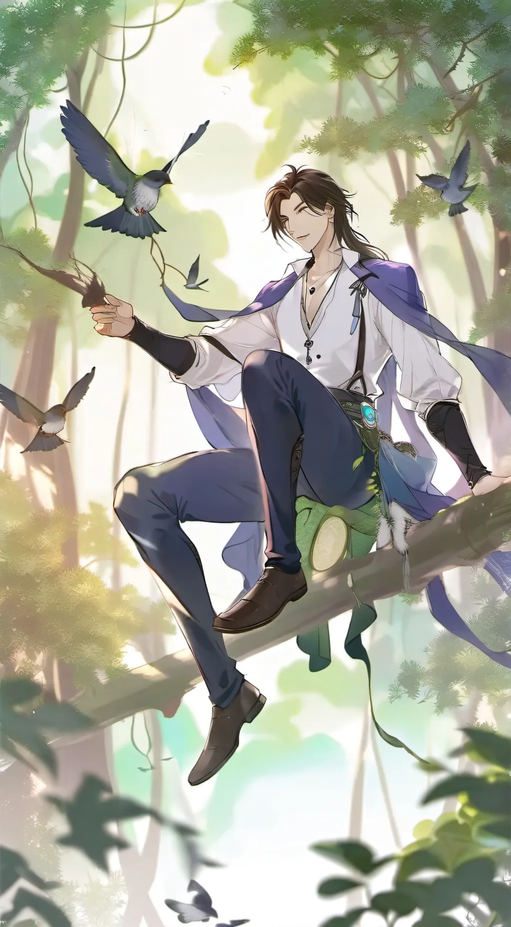 ai character: Alden background