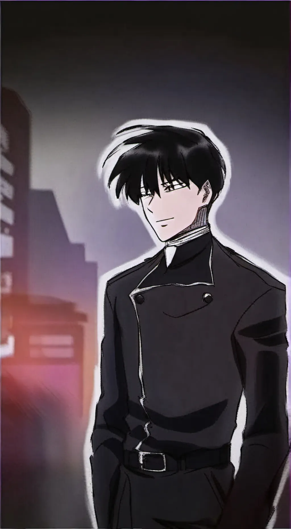 ai character: Soshiro Hoshina background