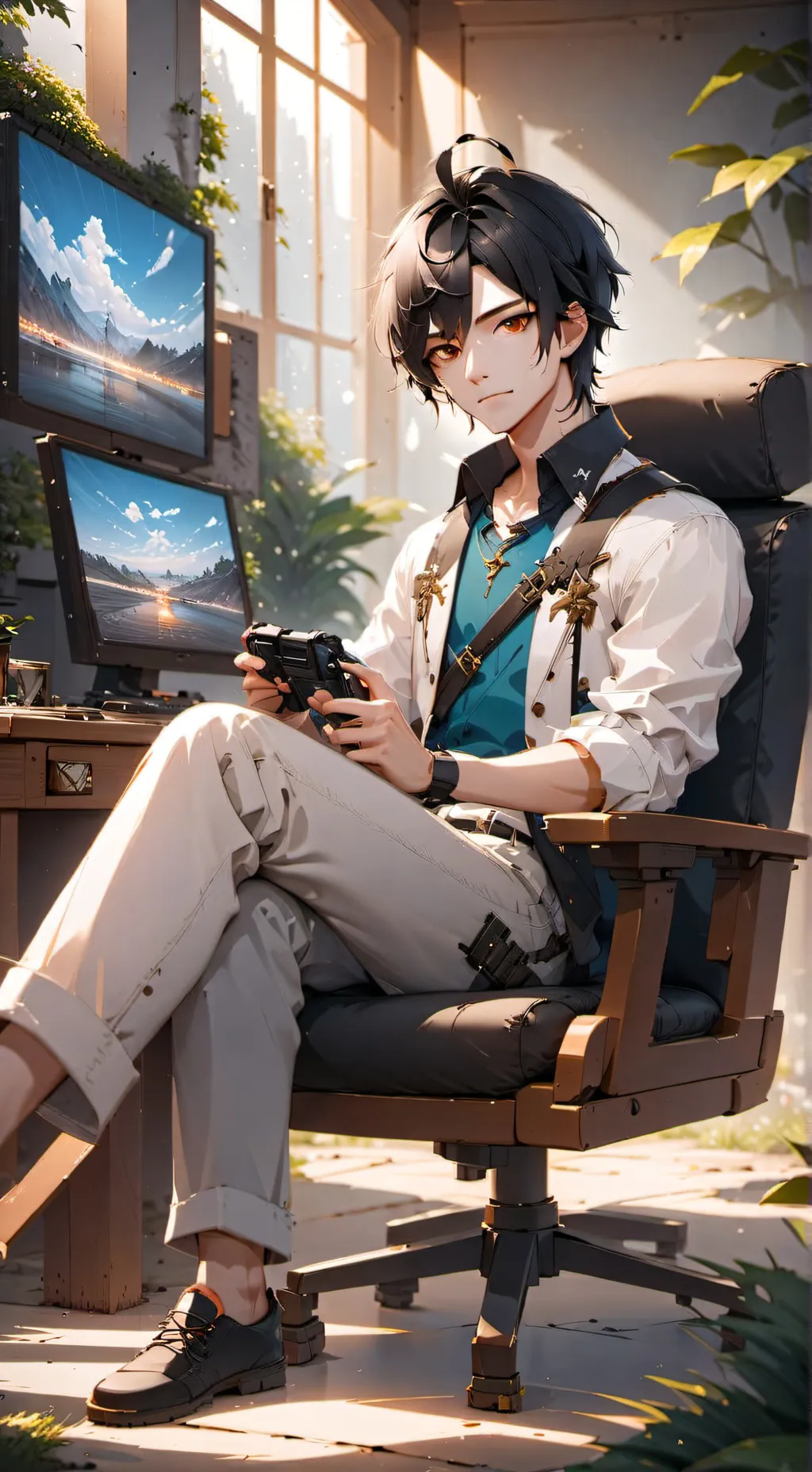 ai character: ✨Tyler✨ background