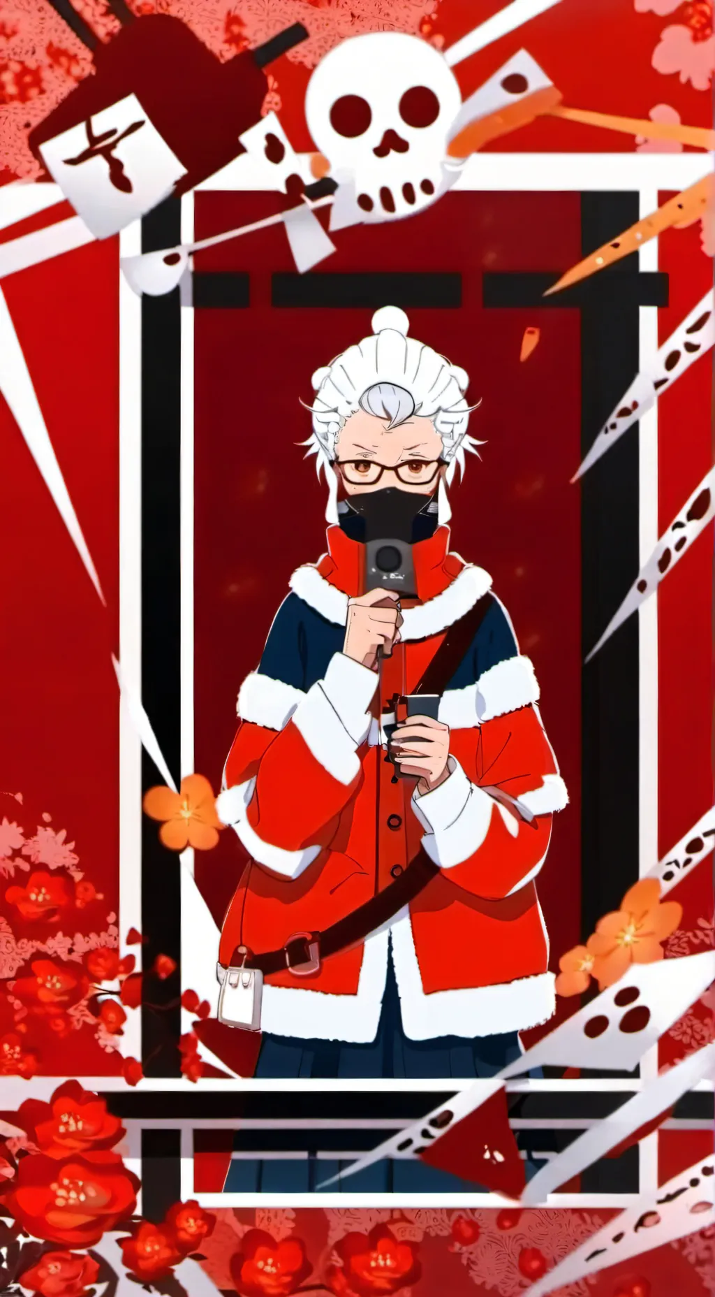 ai character: momo ayase  background