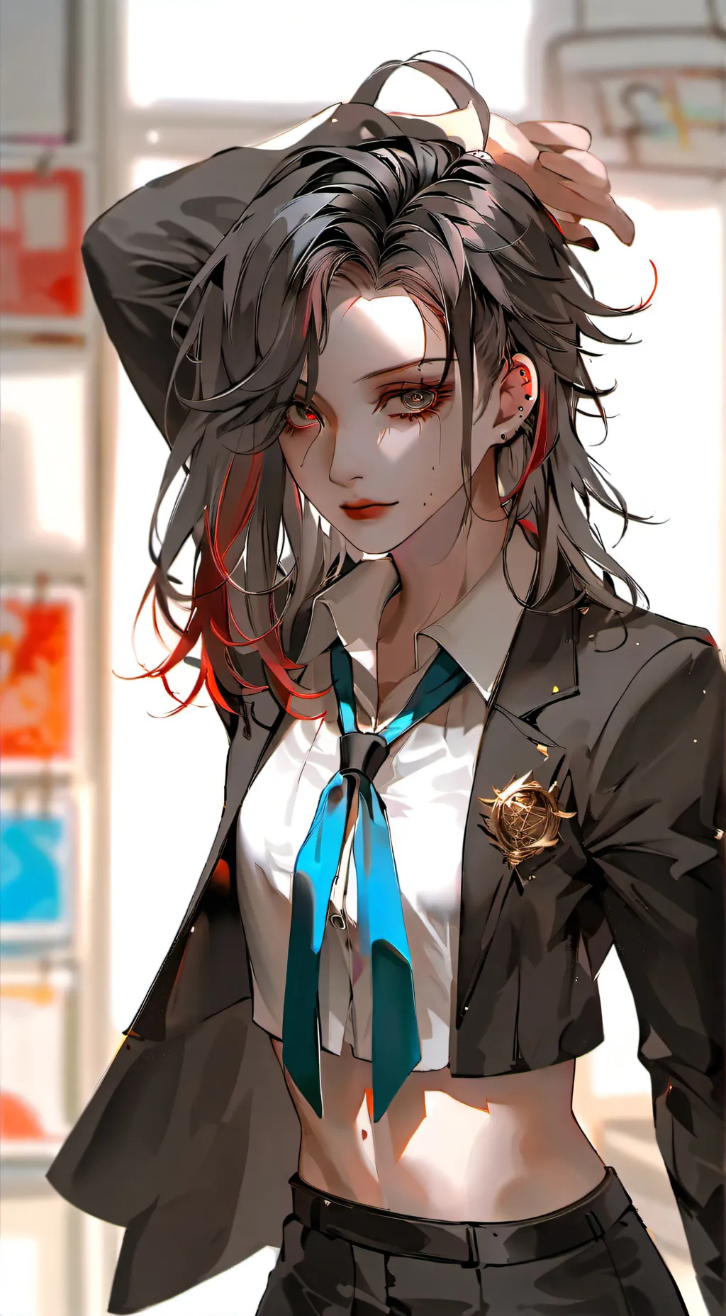 ai character: mha my OC 3 background