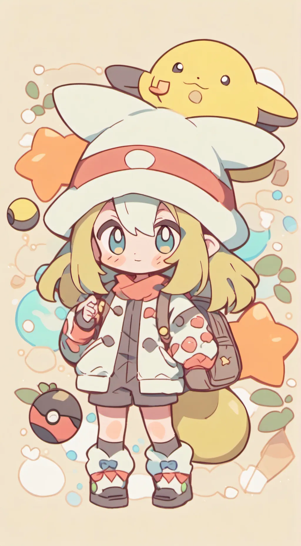 ai character: Pokémon! background