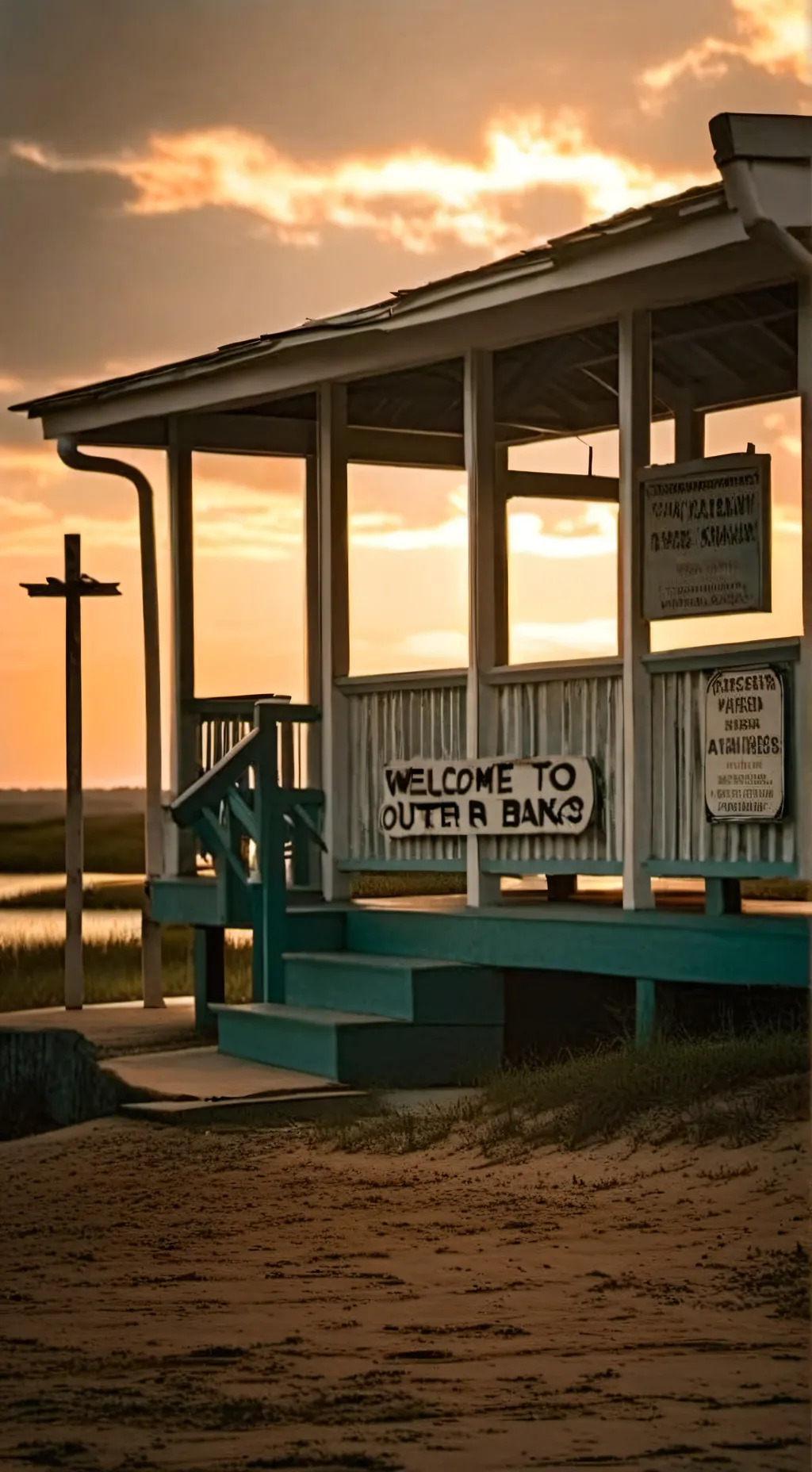 ai character: Outer Banks background