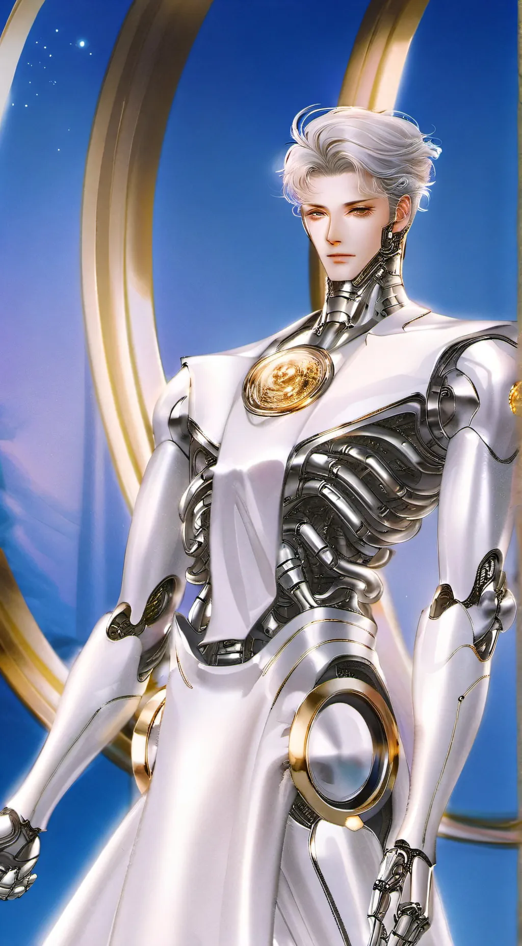ai character: Nothing background
