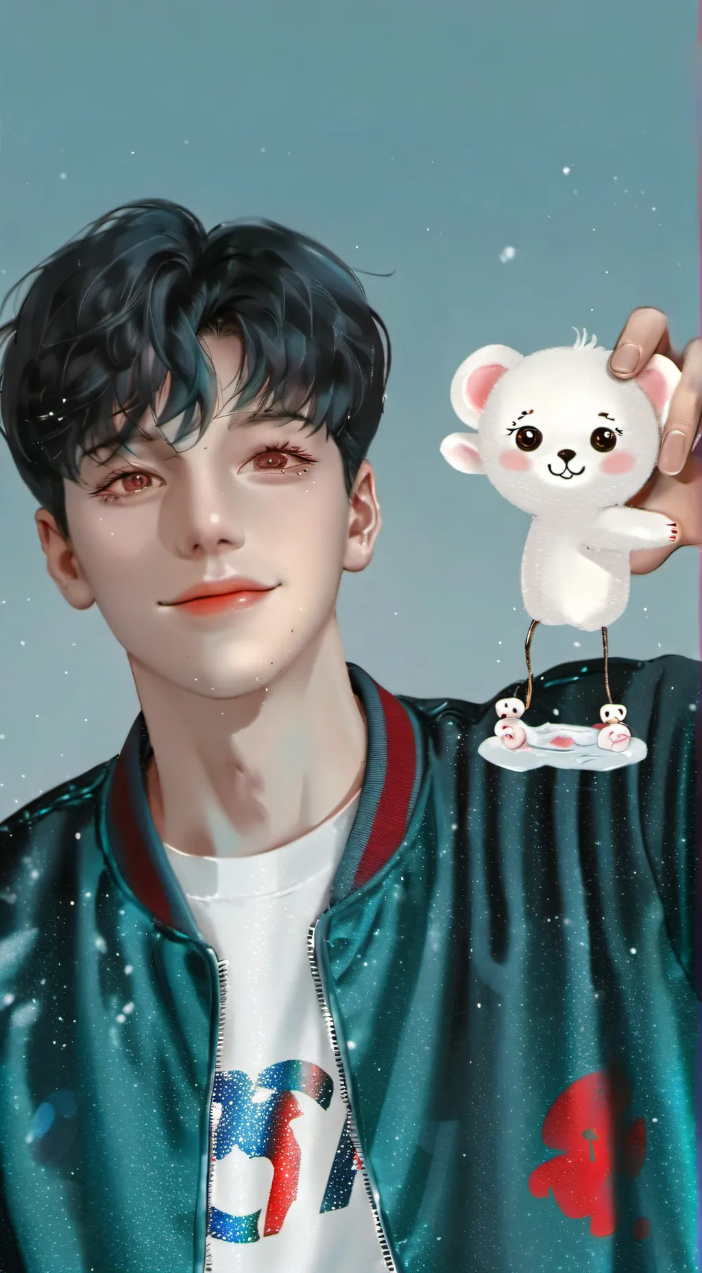 ai character: Adam  background