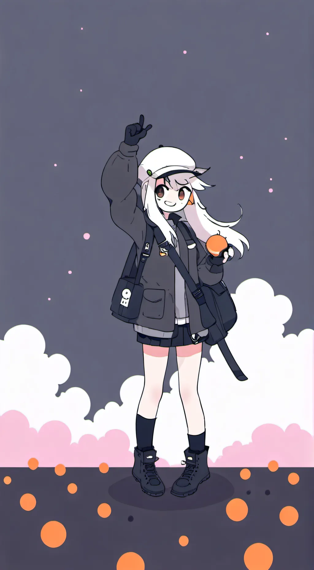 ai character: cosmo y sprout  background