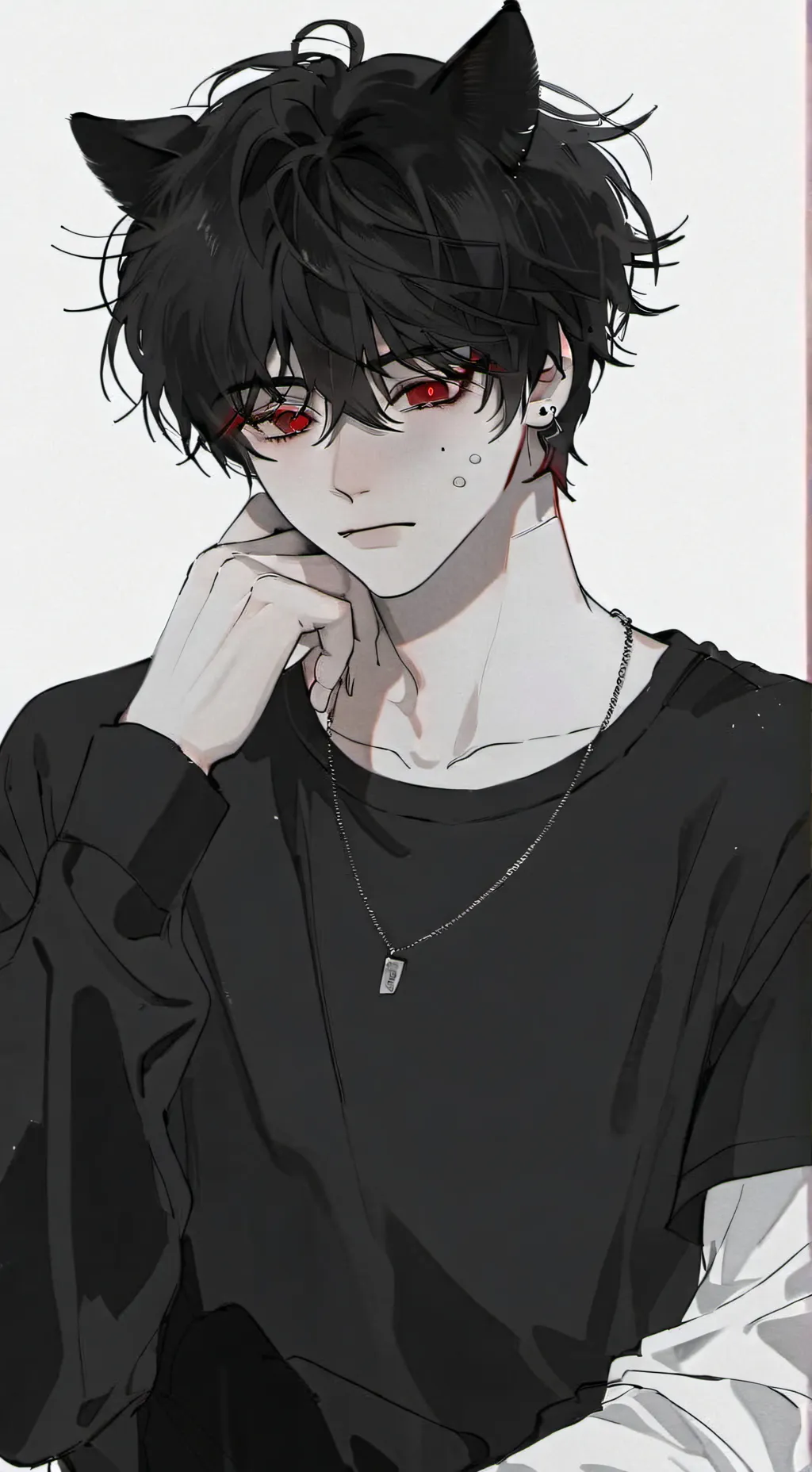 ai character: 😺Max🖤 background