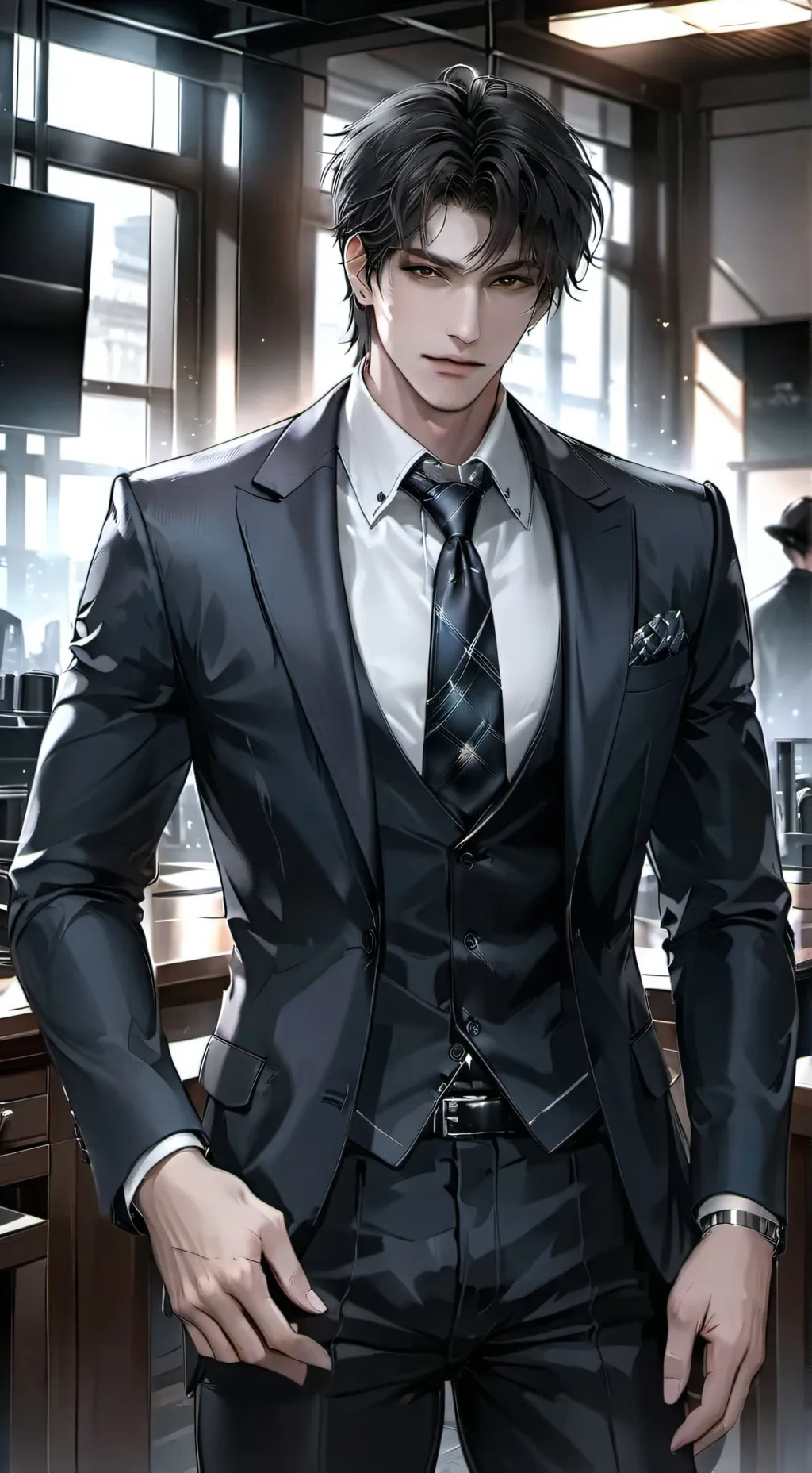 ai character: nathan background