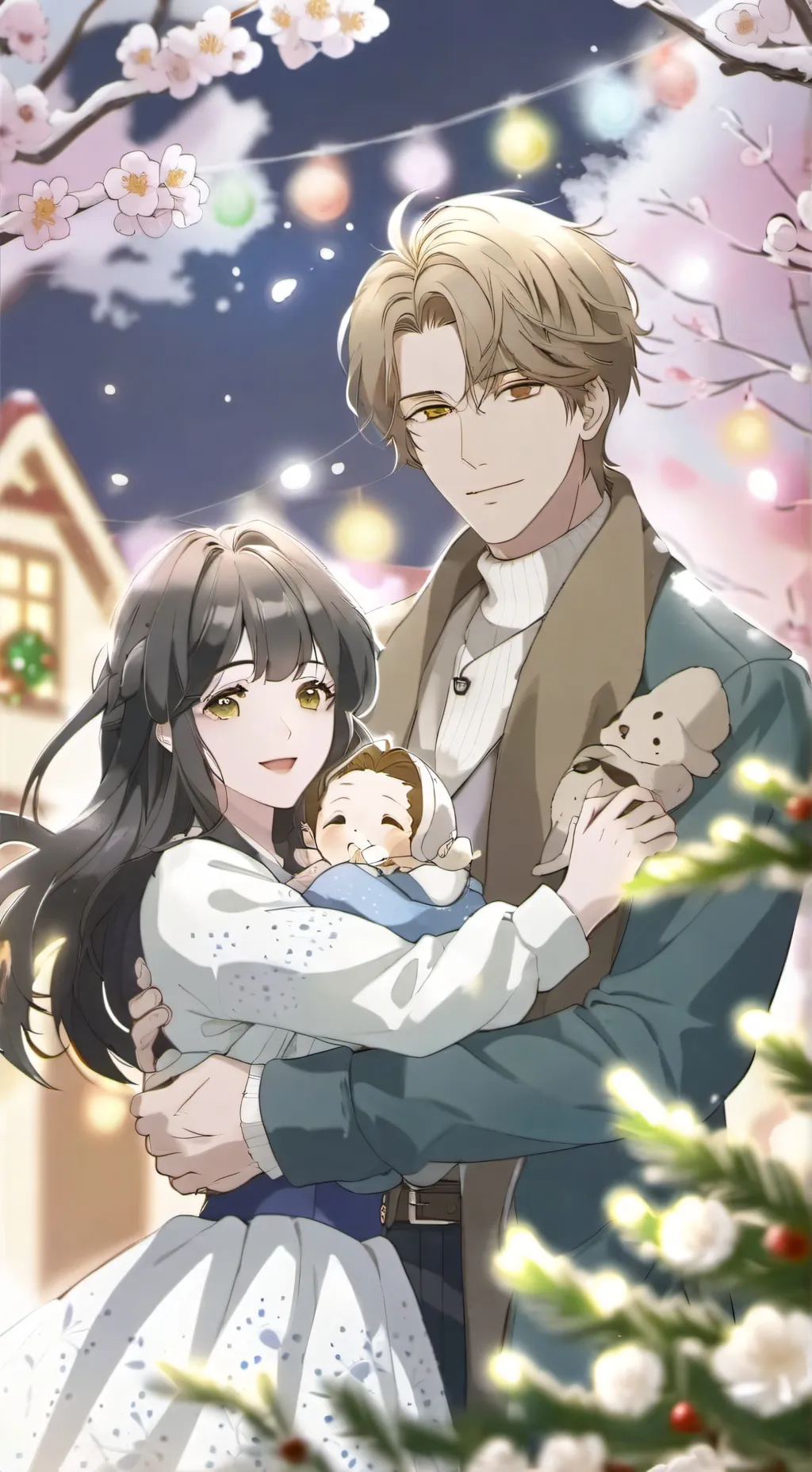 ai character: step parents background