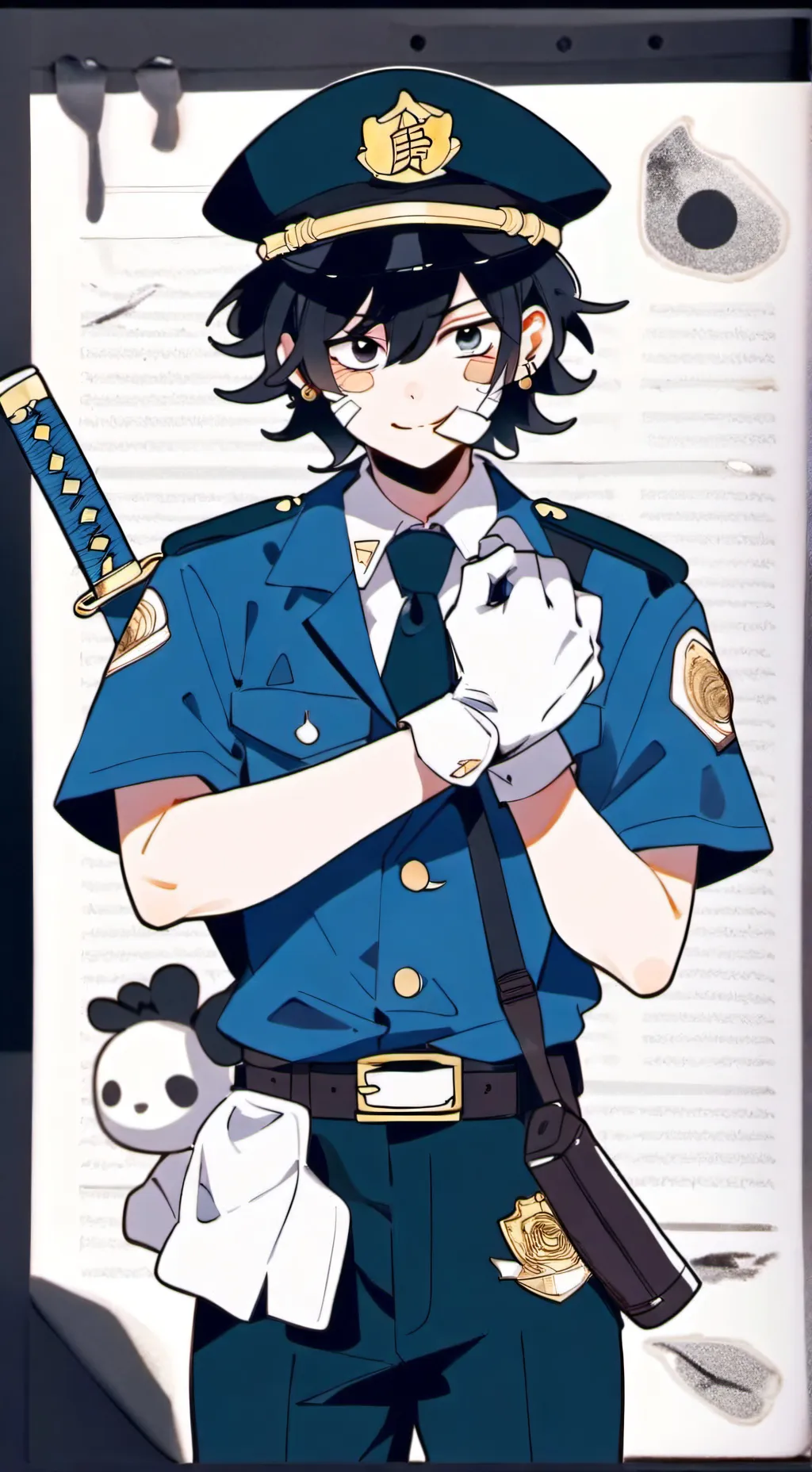 ai character: Muichiro background