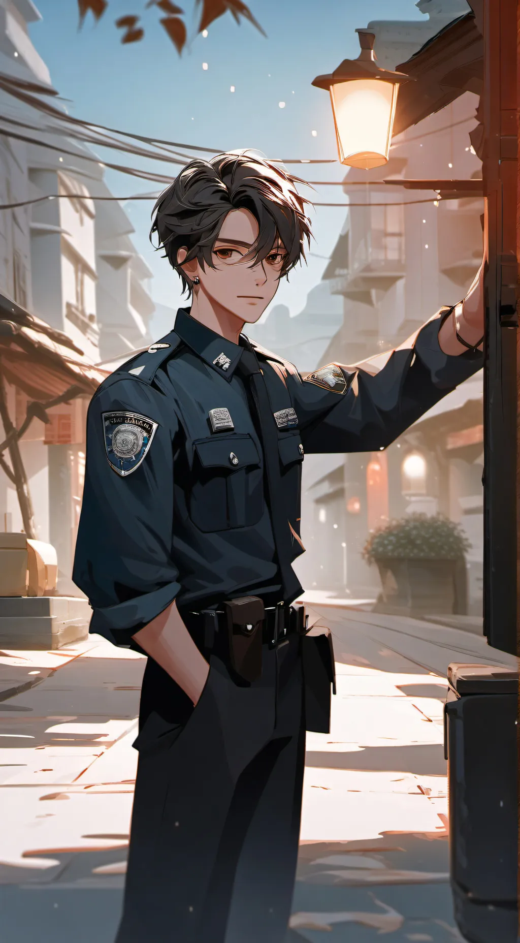 ai character: Oliver background