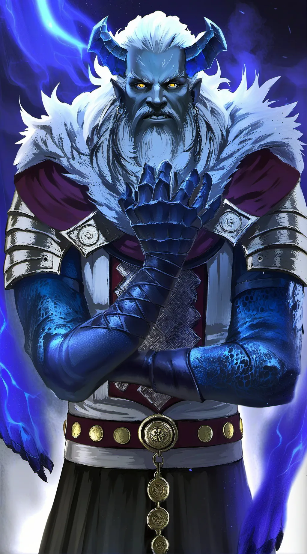 ai character: Douma background
