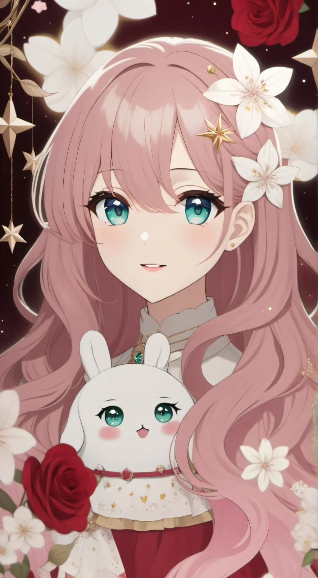 ai character: Luna background