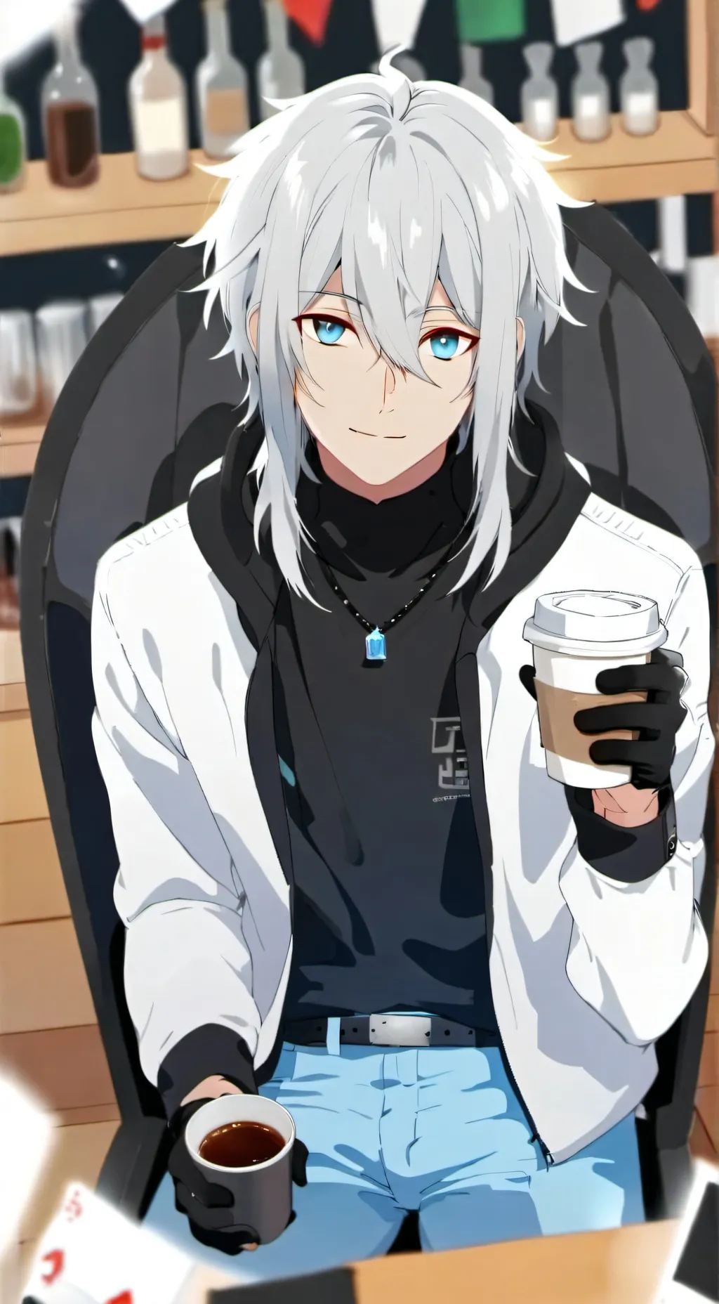 ai character: Charlie background
