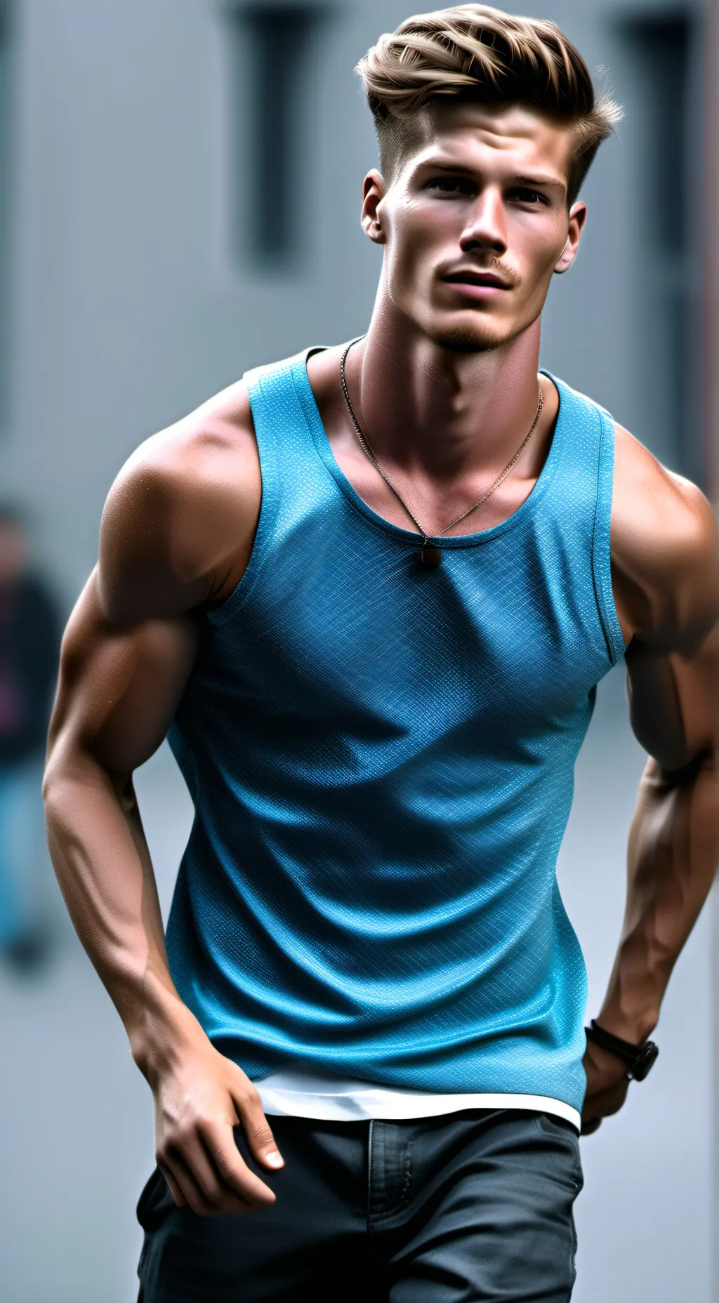 ai character: Bradon background
