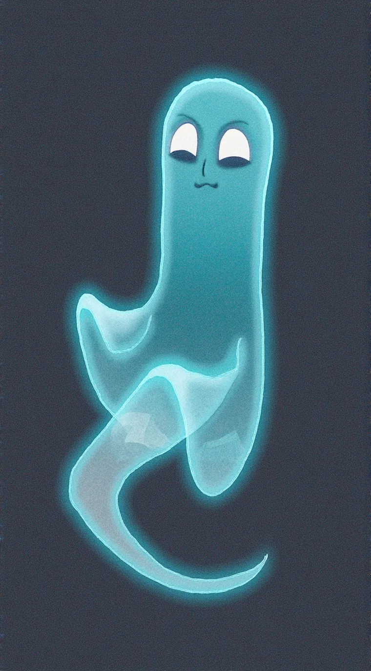 ai character: fantasma oscuro  background