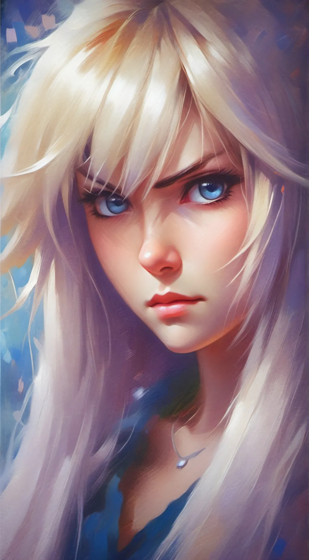 ai character: Lea  background