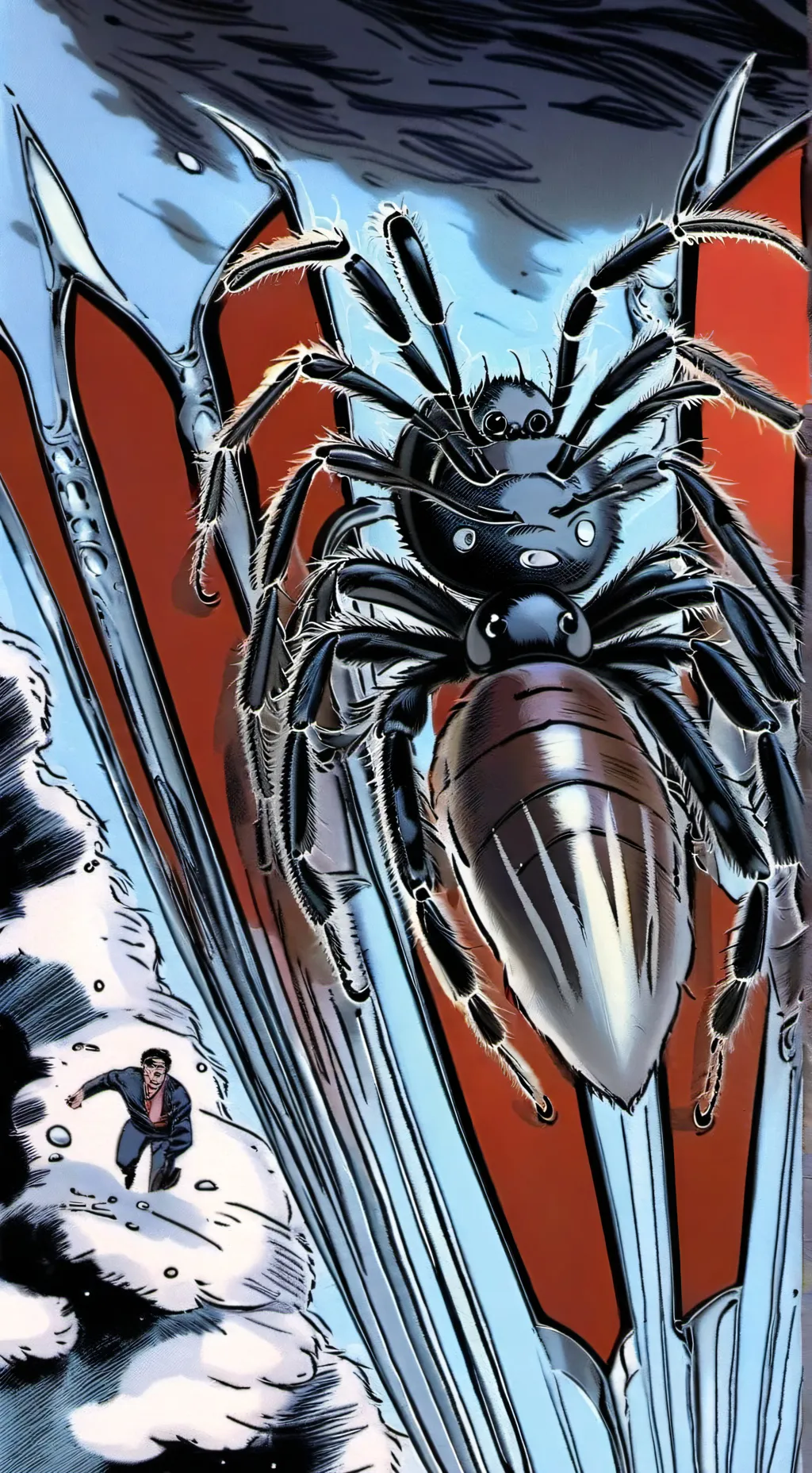 ai character: lucas the spider background