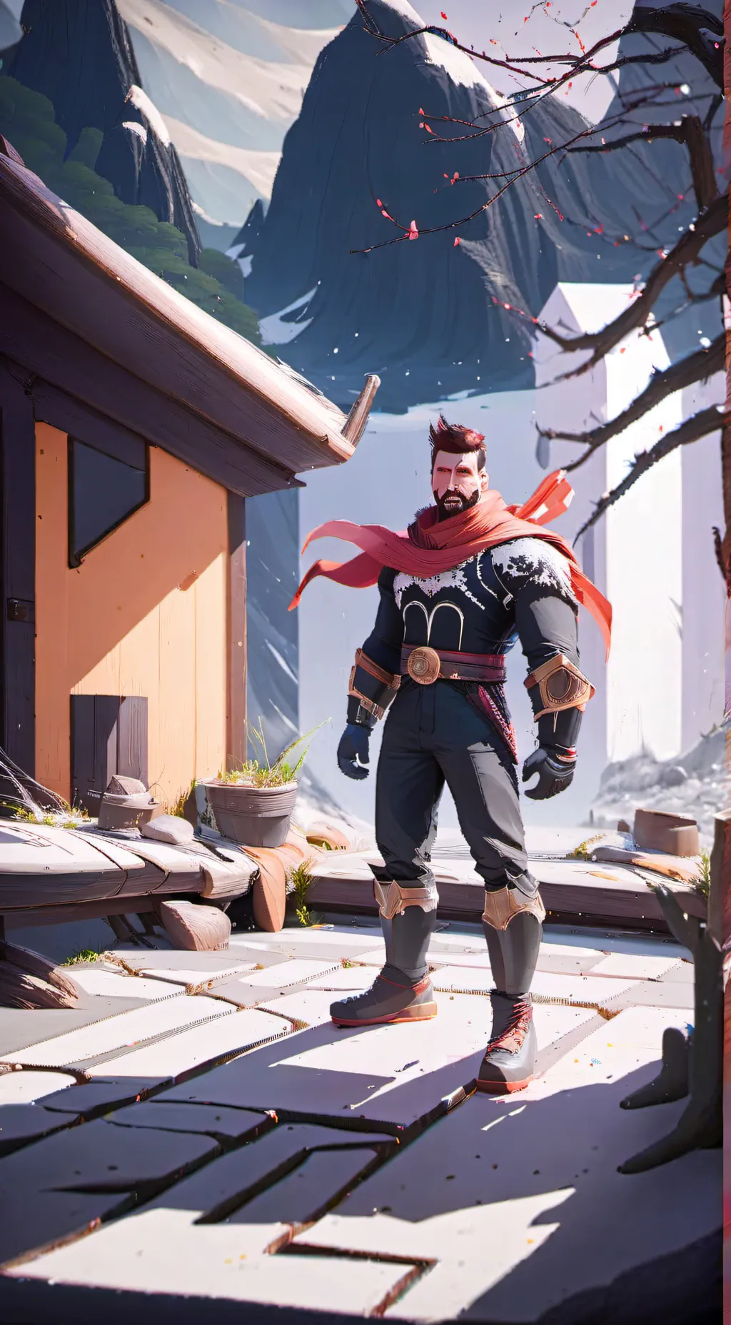 ai character: KJ background