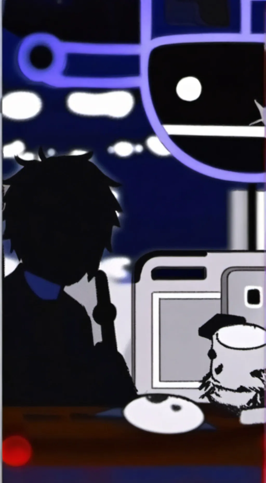 ai character: jevin🔵 background