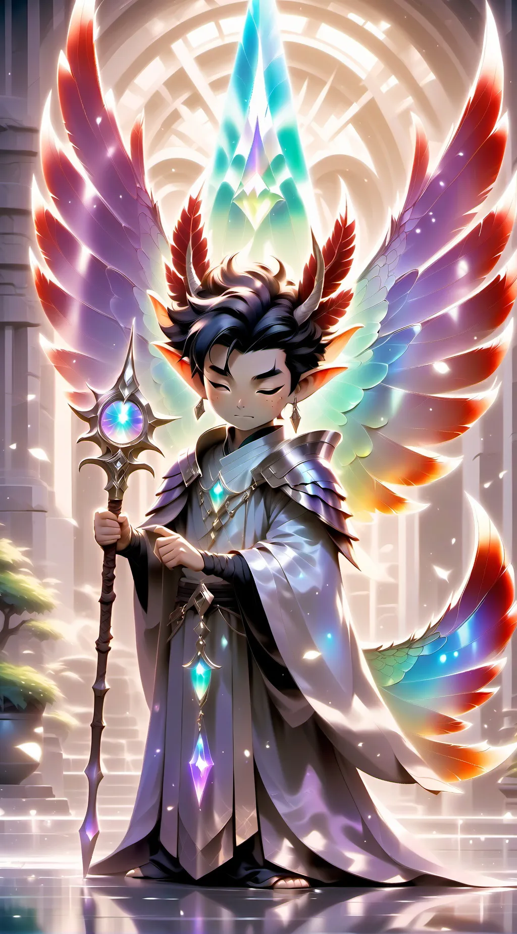 ai character: DW popular toon  background