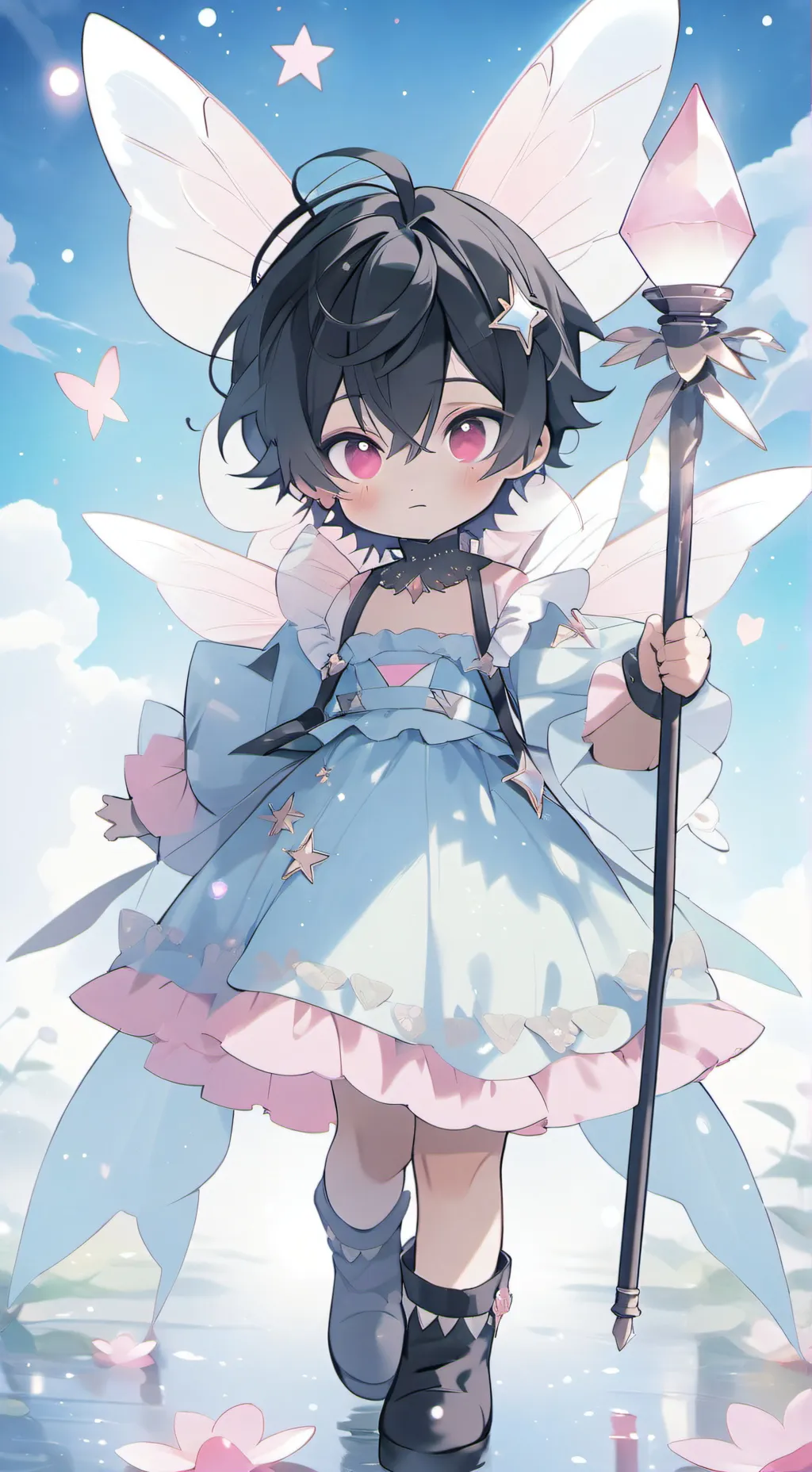 ai character: ugliest man background