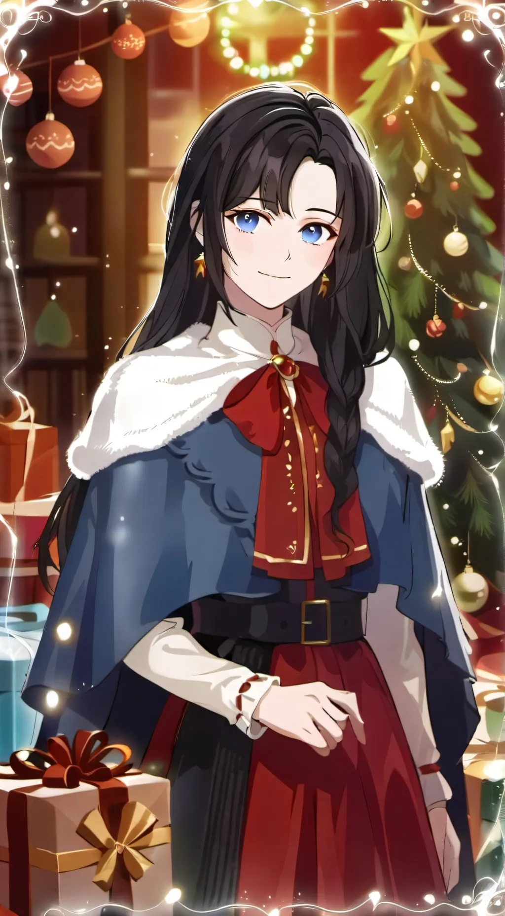 ai character: Sara | Frost toss background