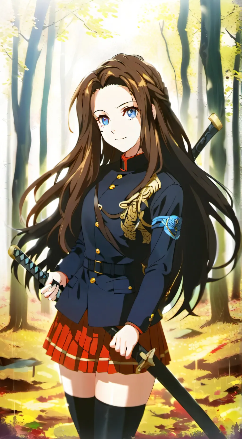 ai character: kinao  background