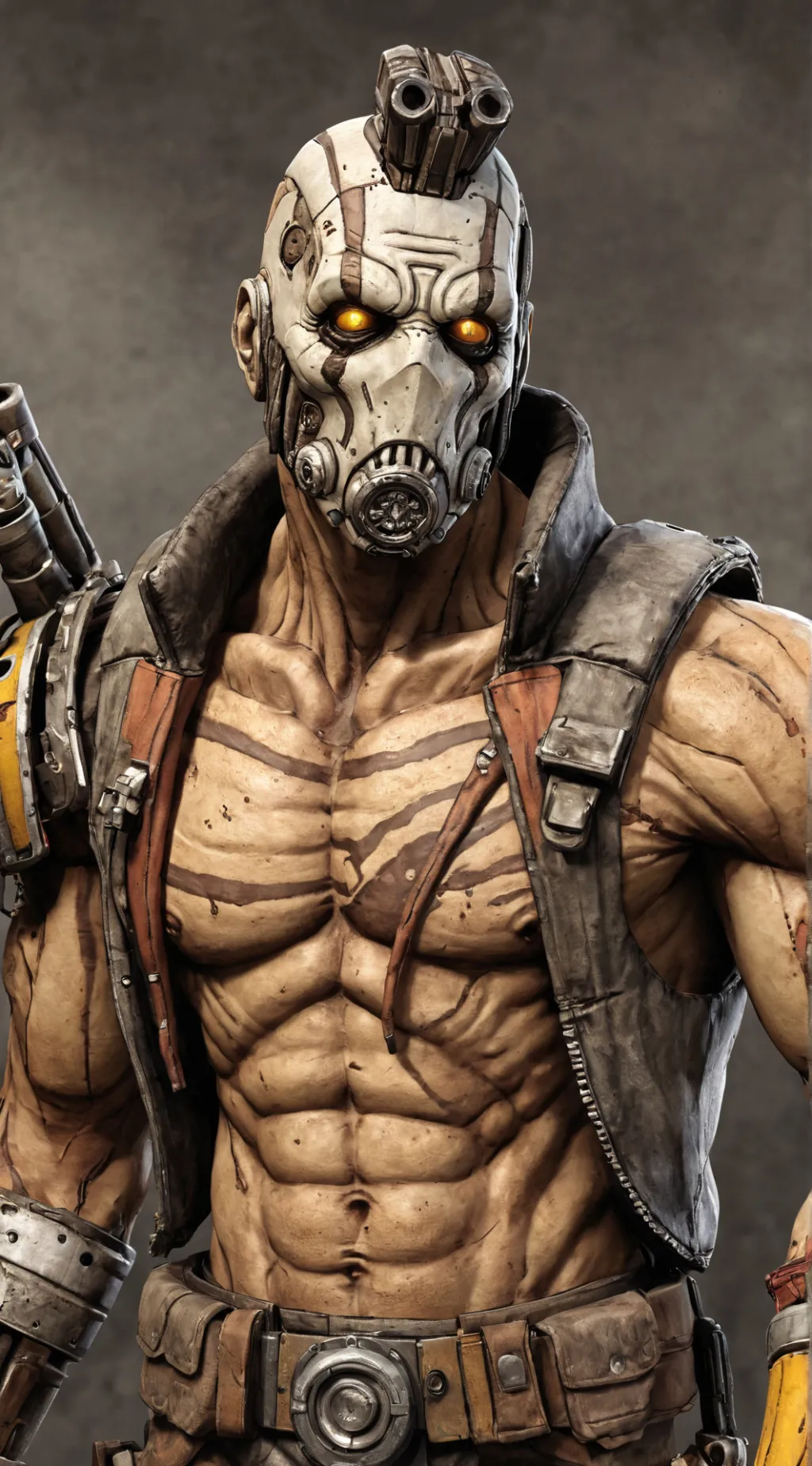 ai character: Insane man background