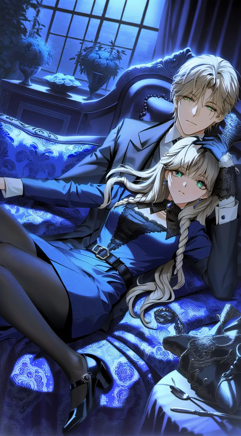 ai character: Ella  background
