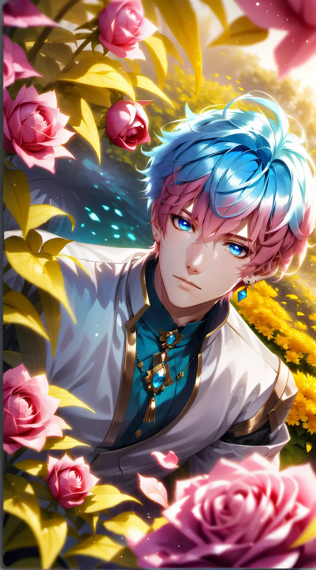 ai character: Prince Natsu background