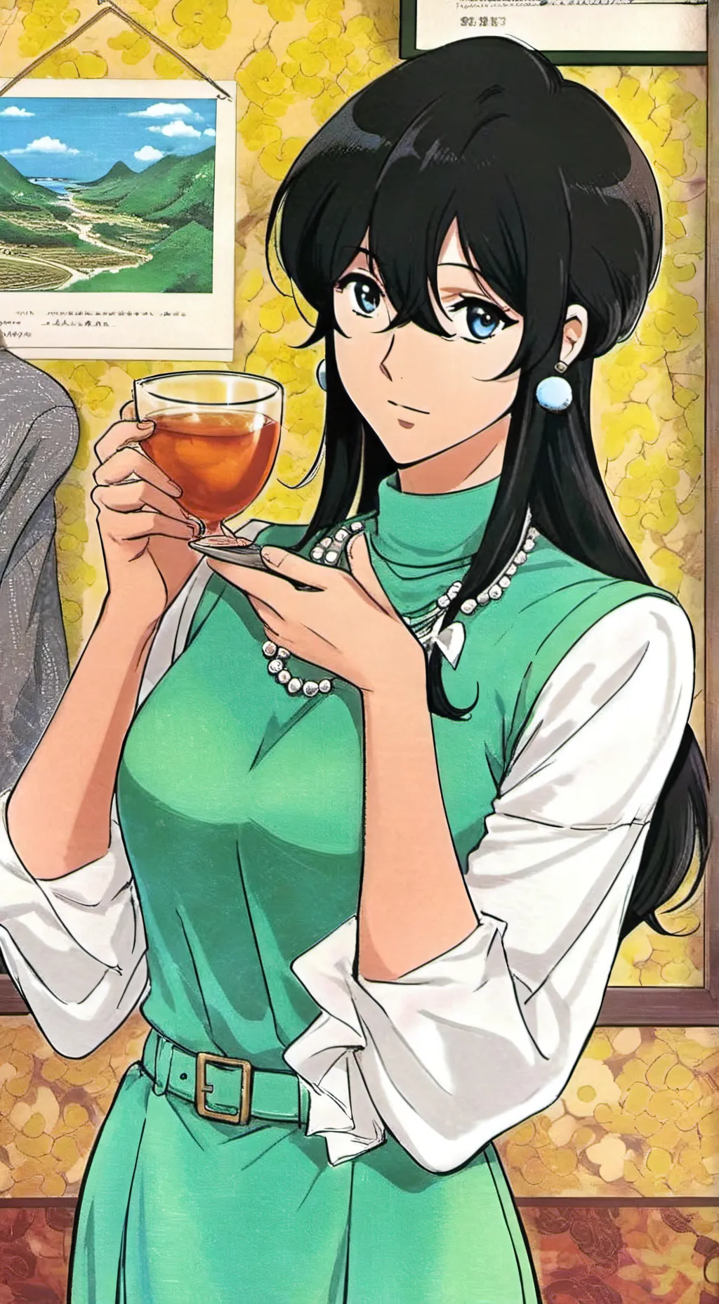 ai character: Clare  background